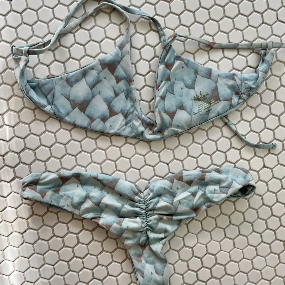 Midori Agave Bikini set. Top medium. Brayden bottoms large. - Picture 5 of 5